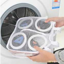 Çamaşır makinesinde spor ayakkabı için yıkama çantası — Ne zaman kullanılır, nasıl seçilir ve fiyatı ne kadardır, nasıl temizlenir?